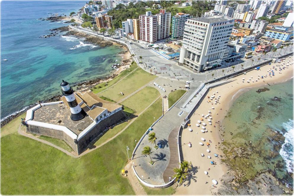 サルバドールBahia Flat - Flats Na Barraアパートメント エクステリア 写真